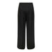 Black wide-leg trousers with elastic waistband from Jacqueline De Yong Women Trousers