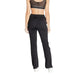 Black straight leg athletic pants from Calvin Klein Sport for women