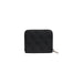 Black textured zip-around wallet from Guess Women Wallet collection