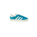 Blue Adidas Gazelle sneaker with white stripes from Adidas Men’s Sneakers collection