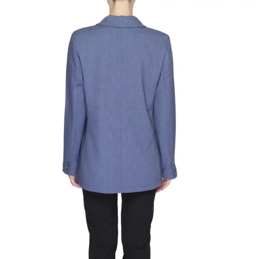 Back view of Street One - Street One Women Blazer in blue