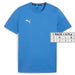 Blue Puma t-shirt with white logo on chest, available in Puma Men T-Shirt collection