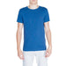 Blue Tommy Hilfiger Men T-Shirt with a small logo on the chest