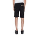 A boy in a white T-shirt and Alviero Martini Prima Classe Men Shorts in black