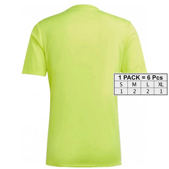 Bright lime green Adidas Men T-Shirt, short-sleeved and stylish