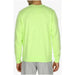 Bright neon green long-sleeved Nike men’s sweatshirt for stylish comfort