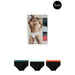 Calvin Klein Men’s Underwear 3-Pack with Packaging Showing Model in White Briefs