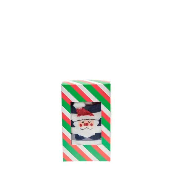 Urban style Christmas stocking with Santa Claus, perfect for urban city fashion