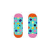 Colorful polka dot no-show socks with contrasting heel and toe - Happy Socks Women Underwear