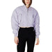 Cropped lavender bomber jacket with zipper front from Calvin Klein Jeans - Women Jacket