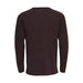 Dark brown long-sleeved crewneck sweater Only & Sons Men Sweatshirts