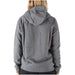 Gray hooded sweatshirt back view from Nike Women Sweatshirts collection