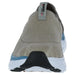 Gray slip-on athletic shoe with white and blue sole from Mares Men Sneakers