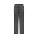 Gray sweatpants with drawstring waistband and straight legs from Only Women Trousers