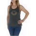 Gray Converse Women Undershirt with All Star logo on chest