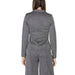 Gray tweed blazer back view from Ichi Women Blazer collection