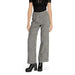 Gray wide-leg high-waist trousers from Vila Clothes for women