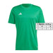 Green Adidas sports t-shirt with a white logo from the Adidas Men T-Shirt collection