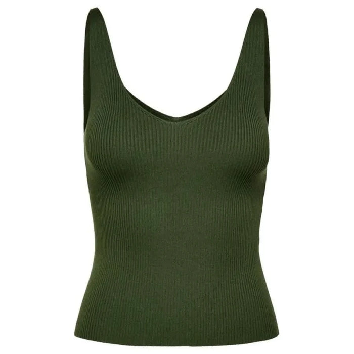 Jacqueline De Yong - Women Undershirt - green / XS -