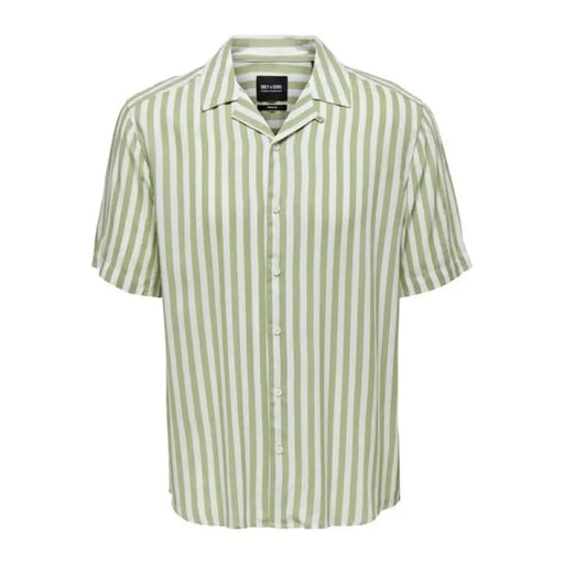 Only & Sons - Men Shirt - green / XS - Clothing Shirts