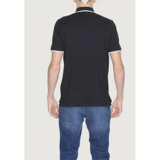 Black Koko Polo Shirt by Blauer for Urban City Style Fashion