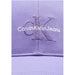 Lavender Calvin Klein Jeans baseball cap with embroidered logo, perfect for women’s fashion