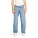 Light blue relaxed straight-leg denim jeans from Jack & Jones Men collection