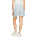 Light blue high-waisted loose, flowy shorts - Vero Moda Women Short