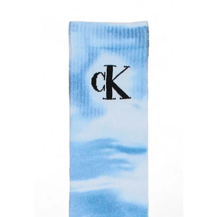 Light blue sock with CK logo from Calvin Klein Men Underwear collection