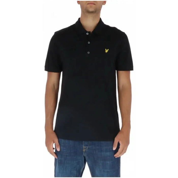 Lyle & Scott - Men Polo - black / S - Clothing