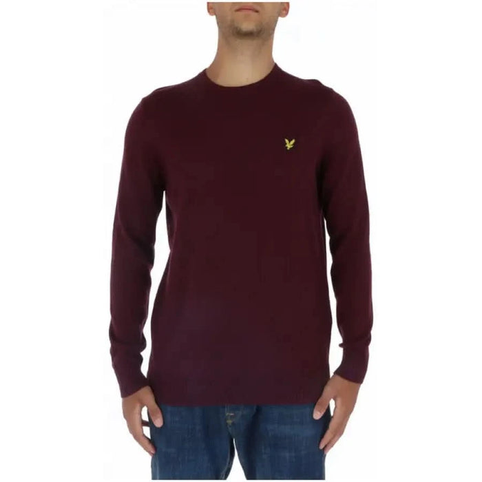 Lyle & Scott - Men Knitwear - bordeaux / S - Clothing