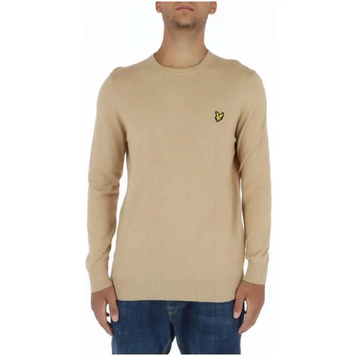 Lyle & Scott - Men Knitwear - camel / S - Clothing