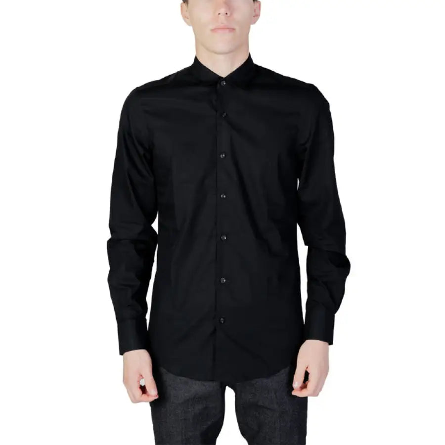 Antony Morato - Men Shirt - black / 44 - Clothing Shirts