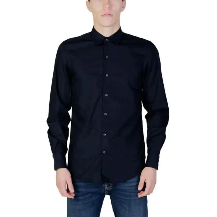 Antony Morato - Men Shirt - blue / 44 - Clothing Shirts