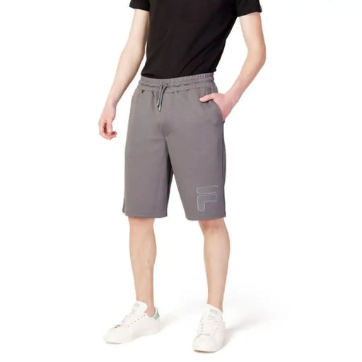 Fila - Men Shorts - grey / XS - Clothing