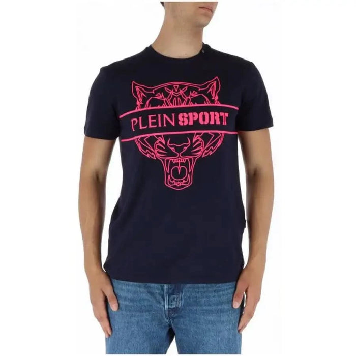 Plein Sport - Men T-Shirt - blue / S - Clothing T-shirts