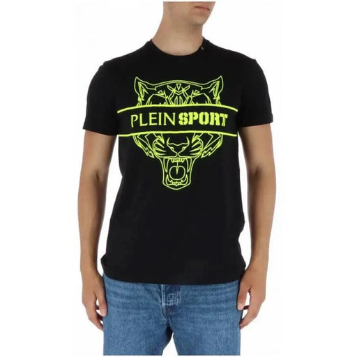 Plein Sport - Men T-Shirt - black / S - Clothing T-shirts