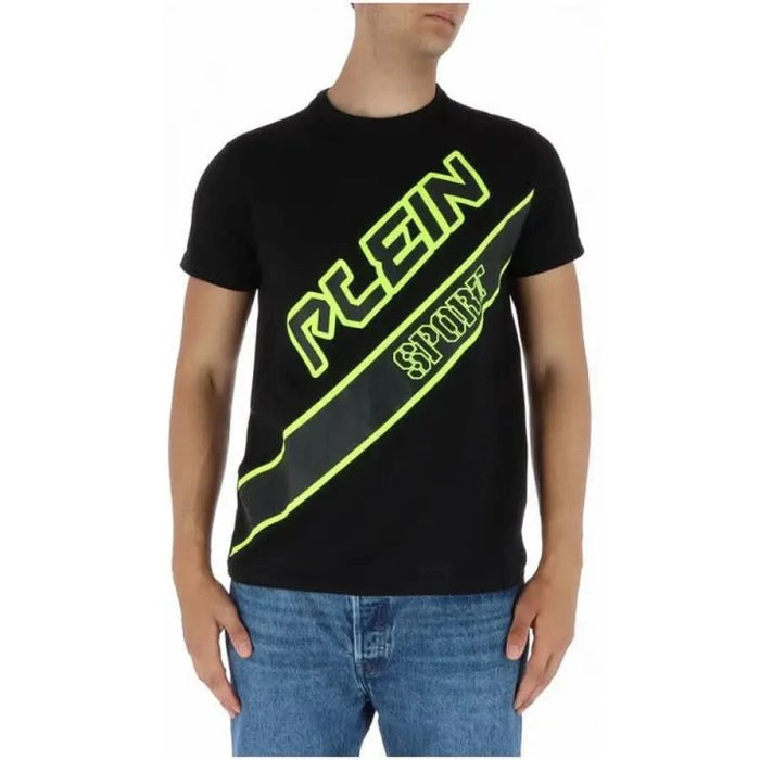 Plein Sport - Men T-Shirt - black / S - Clothing T-shirts