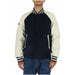 Superdry Men Blazer in Fall Winter Product - Man in Black and White Varsity Jacket