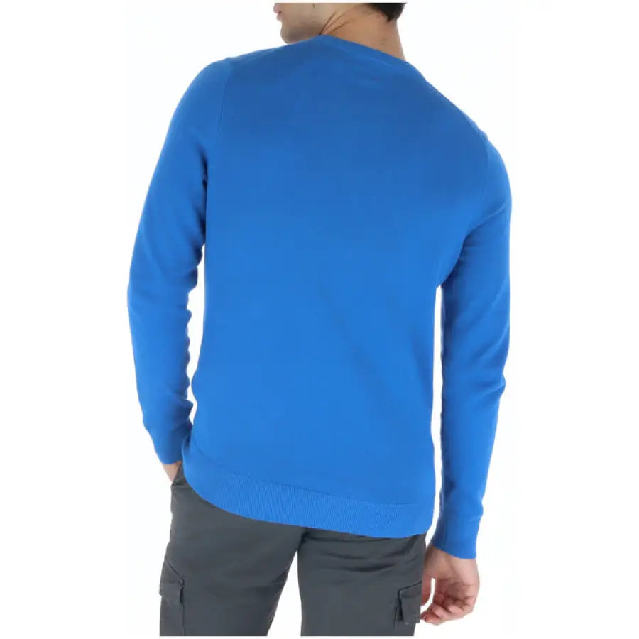 Man in blue sweater from Lyle & Scott Men Knitwear collection