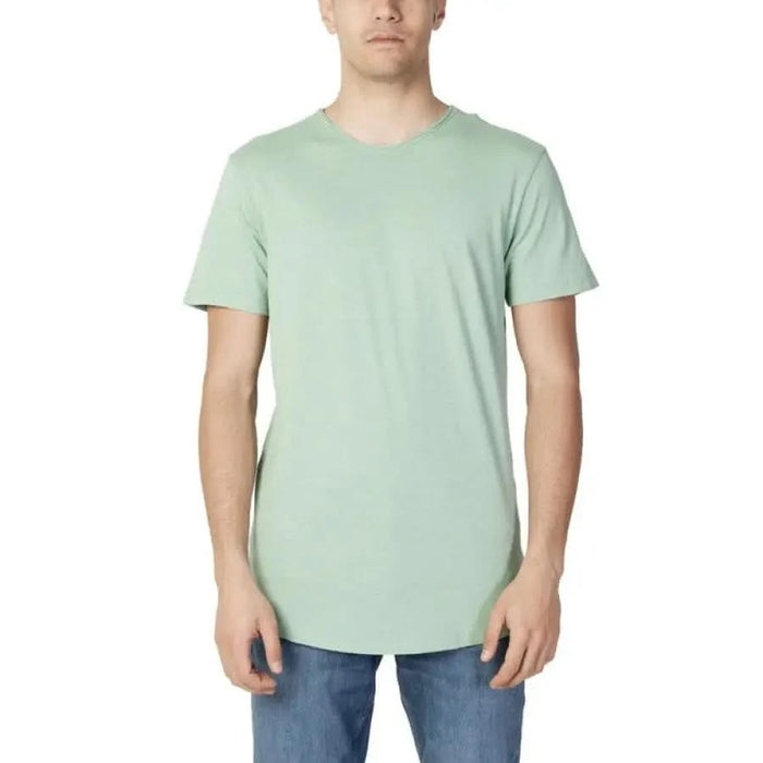 Jack & Jones - Men T-Shirt - green / XS - Clothing T-shirts