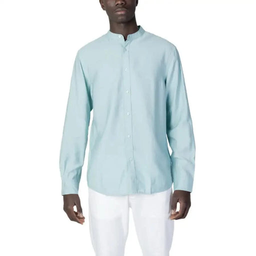 Antony Morato - Men Shirt - green / 44 - Clothing Shirts