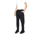 Man modeling Gianni Lupo Men Trousers in white shirt and black pants