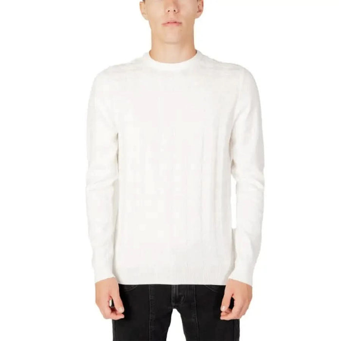 Antony Morato - Men Knitwear - white / S - Clothing