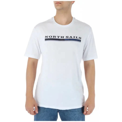 North Sails - Men T-Shirt - white / S - Clothing T-shirts