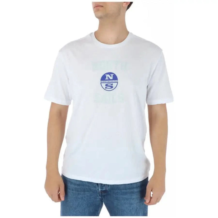 North Sails - Men T-Shirt - white / S - Clothing T-shirts