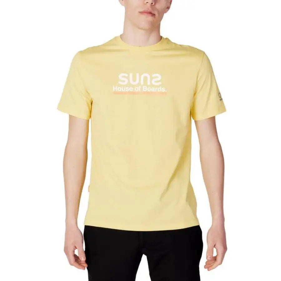 
                      
                        Suns - Men T-Shirt - yellow / S - Clothing T-shirts
                      
                    