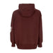 Maroon Nike Women Sweatshirt featuring white graphic on the sleeve