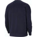 Navy blue Nike Men Sweatshirt featuring long sleeves and crewneck design