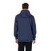 Navy blue hooded sweatshirt worn by a person viewed from behind Tommy Hilfiger Jeans Men Sweatshirts